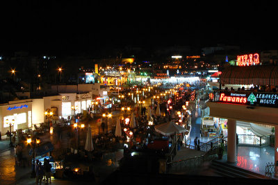 View from Camel Bar over central Naama Bay