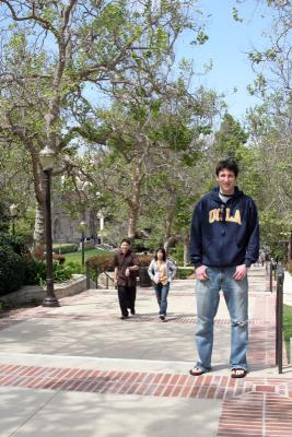 Tim on the Bruin Walk