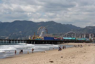 The Santa Monica Pier (hopefully we'll be living near here)