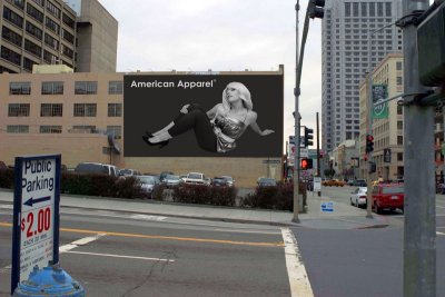 American Apparel Billboard
