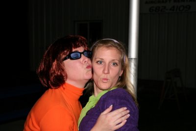 Kissing?