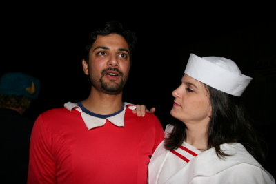 Popeye and Sweet Pea