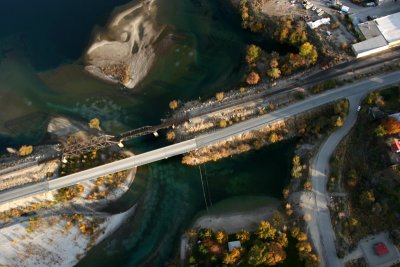 Over the bridge