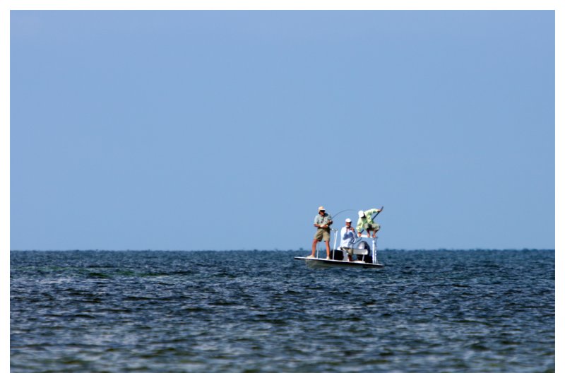 Charles Wrestles a Tarpon