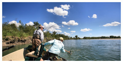 Netting a Fish