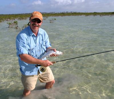 Some dude with  a bonefish