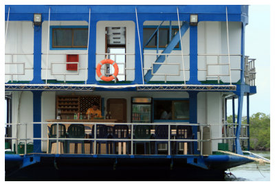 Back Deck of the Tortuga
