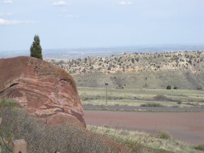 A view of the valley, with Morrison below.