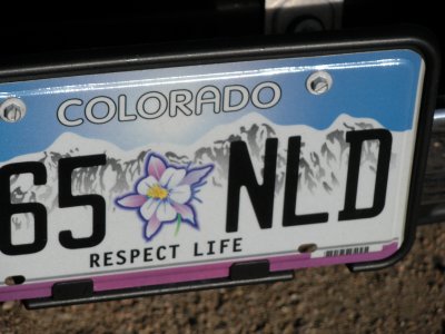 The new Colorado licence plates contain a social statement