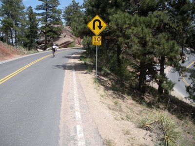 Another steep switchback