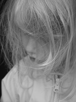 Golden Hair in BlackWhite.by Breckenridge