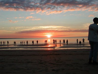 Darwin Sunset  by Les Lovett