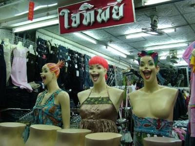 AUGH! scary Thai Mannequins