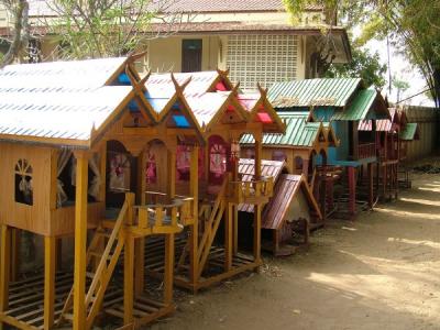 Monastery Spirit houses