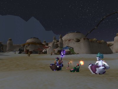 a night in Gagetstan with the girls and my tiny spore bat