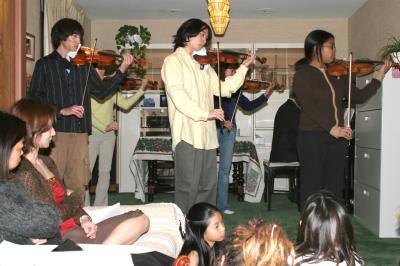 New Year's party, 2006