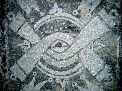 Anahuacalli Olin Symbol Mosaic