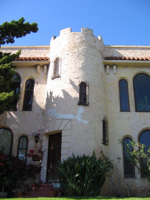Stucco Castle on Golden Hill