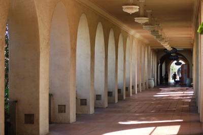 Walkway along the Prado