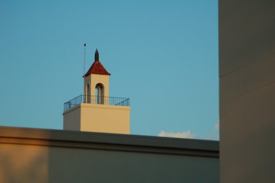 Hardy Tower at Sunset