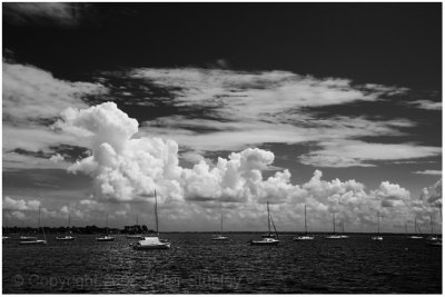 Sailing clouds.
