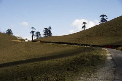 Approaching Pela La (Pass)