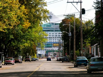 Cruiser at Marine Wharf