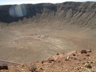 The Meteor Crater - an afternoon trip from Sedona