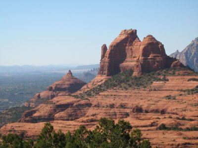 We stumbled across some breathtaking views -- more red rocks from Schnebley Hill Road