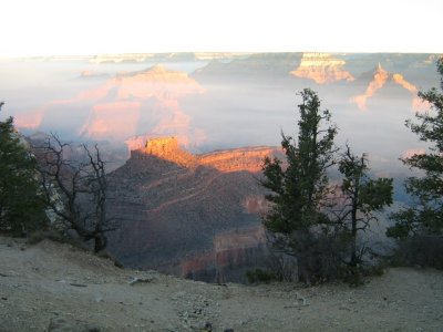 Sunrise at the Grand Canyon -- a few minutes later than that