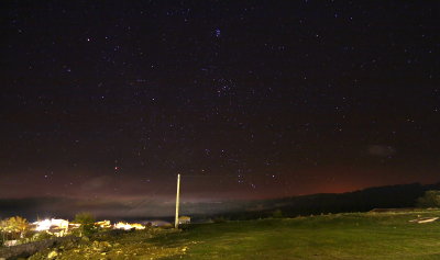 Night sky in Cuenca