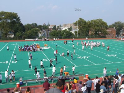 vs. Paterson Eastside-9-9-2006-sat. 1pm, Blfd.- 0, Pat.- 13; Temp.84 & Humid