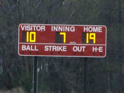 Game #9 vs. Pequannock @ Home - Thursday April 17, 2008 - Win-19-10