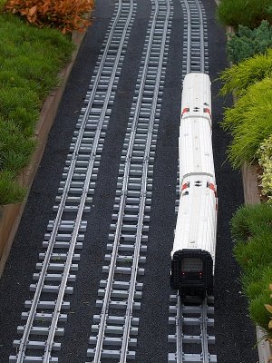Legoland - De railed train