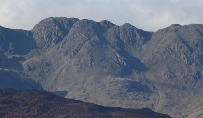 Crinkle Crags from Fairfield Horseshoe