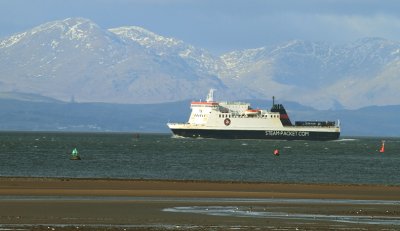 Coniston Old Man from Fleetwood