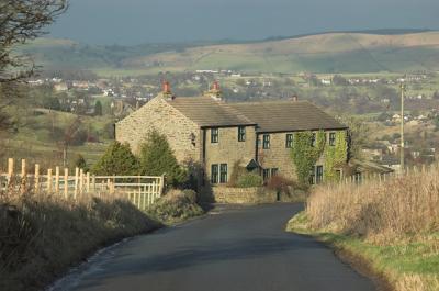 Main road from Trawden to Nelson