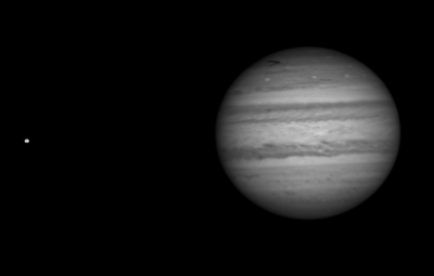 Jupiter + impact, satellite Io