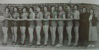 Milan High Girls Basket ball Team - 1935