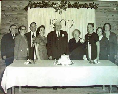 The W.S. Anderson Family Celebrating 50th Anniversary - 1909-1959