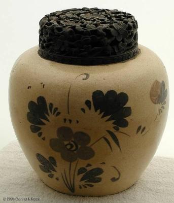 Mystery Vase ~  Front with Lid