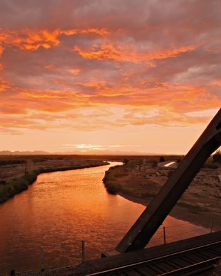 Colorado River Sunrise (Yuma)