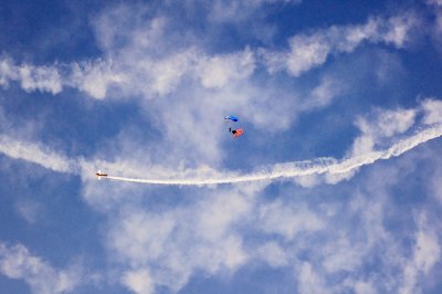 Parachute Jumper in a Squirrel Cage
