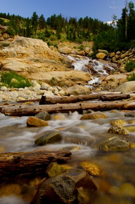 Lawn Lake Waterfall (CO)