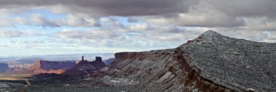 Castle Valley Clouds (9 Shot Stitch)