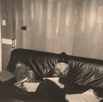 into the studio