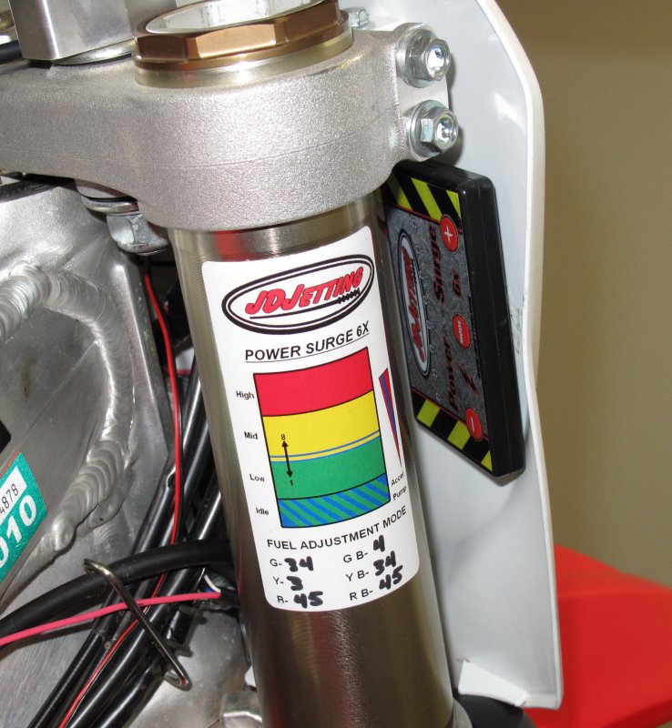 JDJetting Tuning Reference and Tuner Mounting to Number Plate