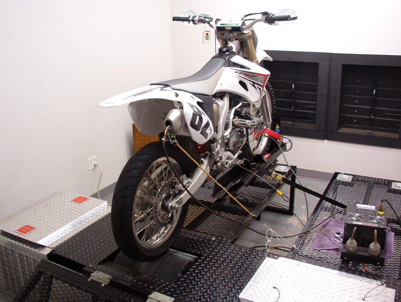 2008 YZ450F Dyno Test