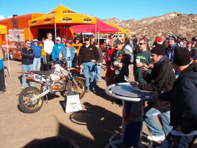 Pre-event instructions by DIRT RIDER's Sean Finley and Jimmy Lewis