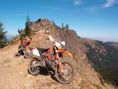 2007 KTM 300XC-W at Mt Clifty